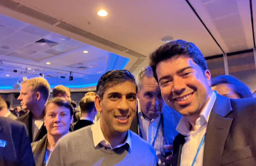 Michael Goode meeting Rishi Sunak